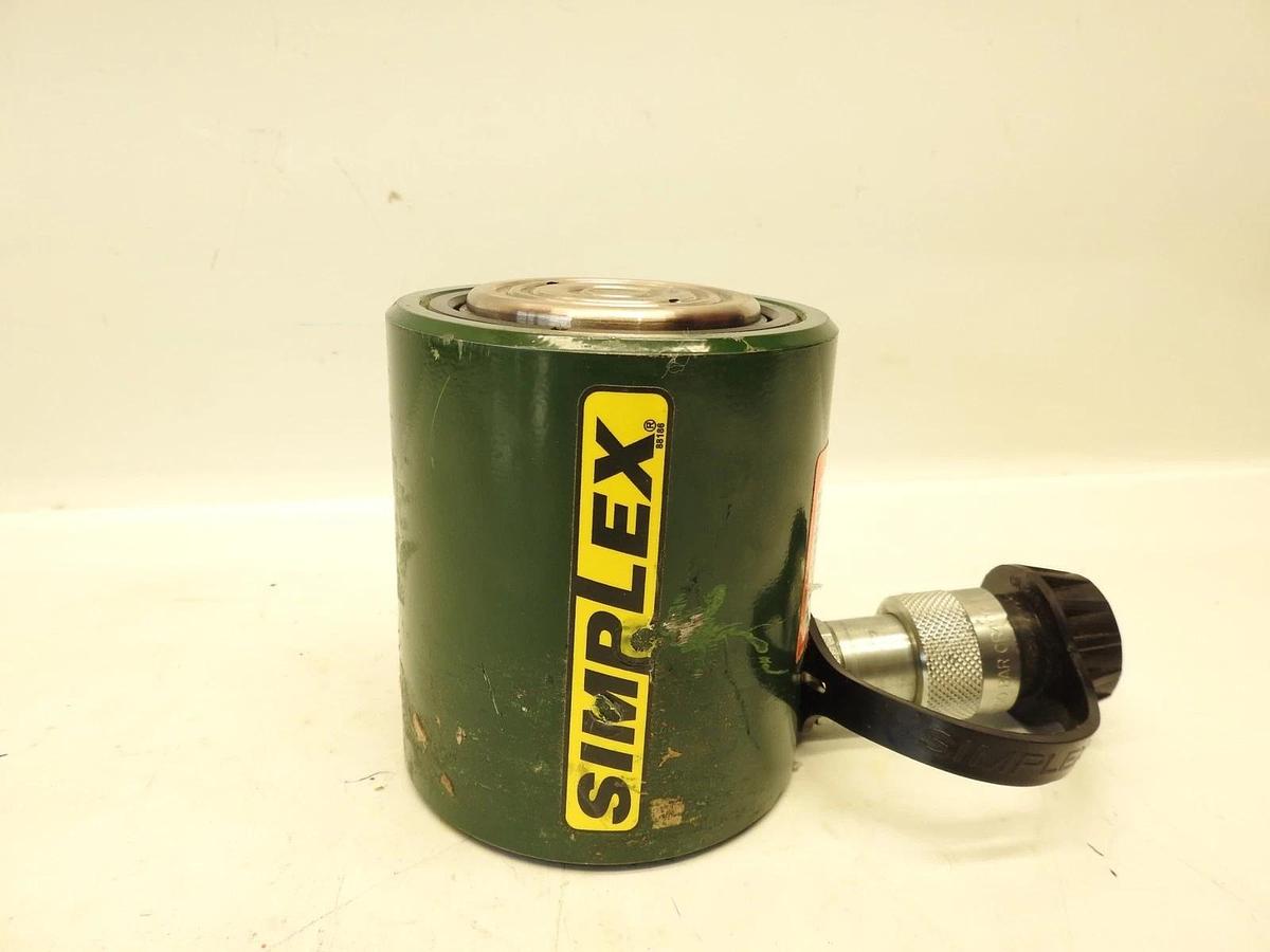 New Simplex RLS302 , 30 Ton Single Acting Hydraulic Cylinder, 2.44" Stroke