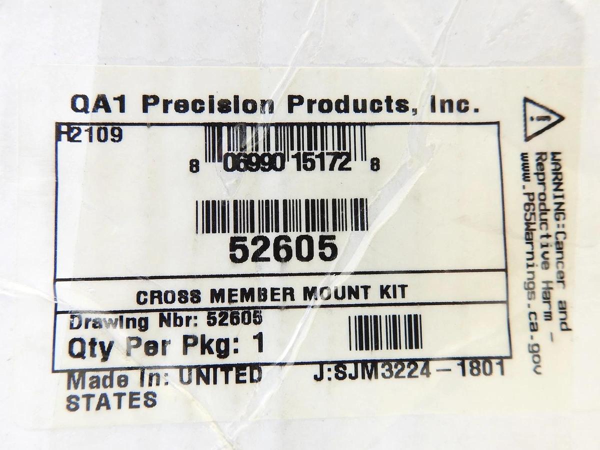 New QA1 Trailing Arm Relocation Brackets 52605 Fits 1963-1972 Chevrolet C10 Pick