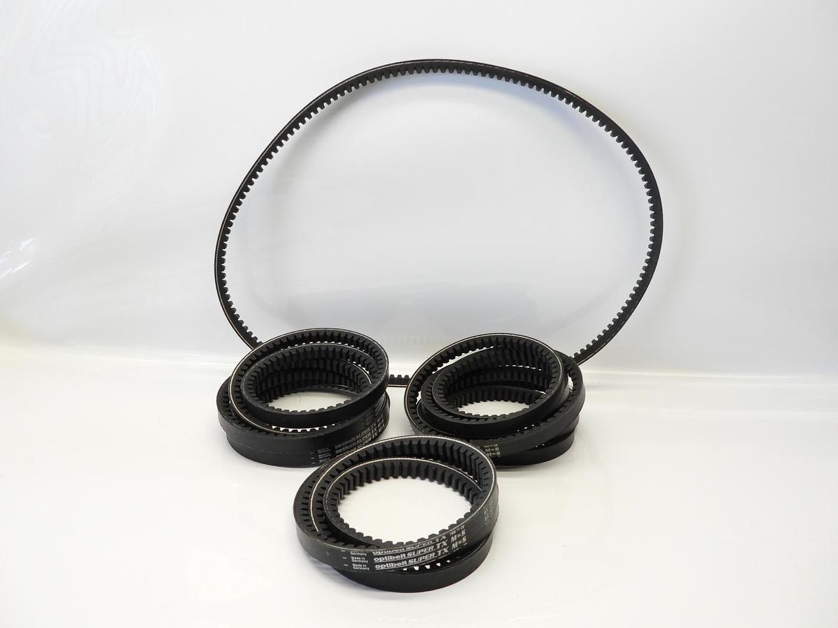 LOT OF 6 NEW, OPTIBELT BX55 V BELT