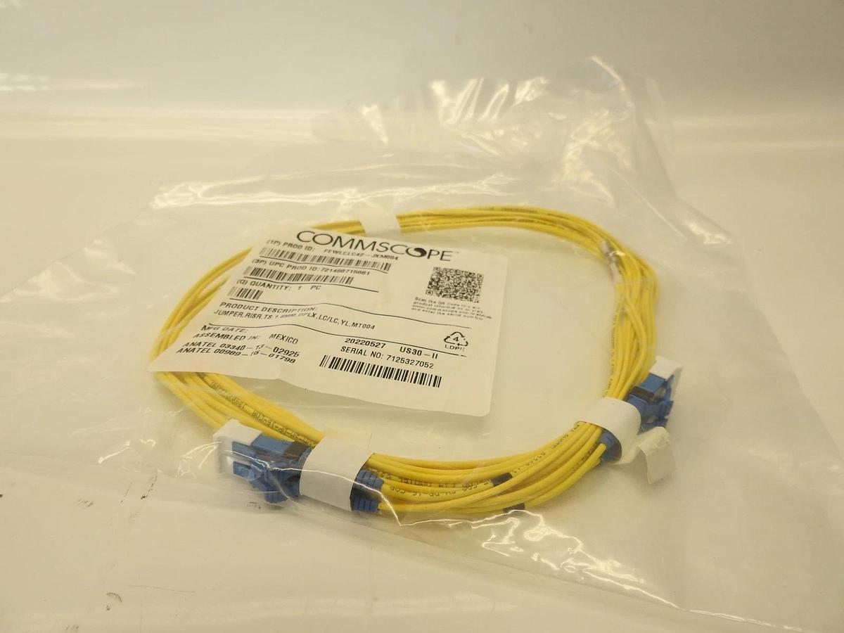 COMMSCOPE FEWLCLC42-JXM020-D 2F SM OFNR LC to LC 20M Fiber Patch Cables #3