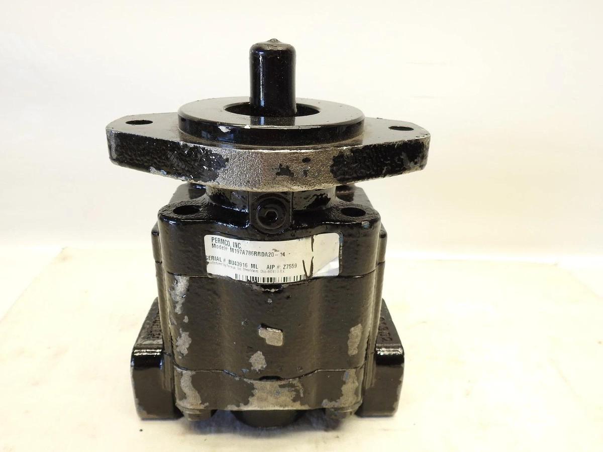 Permco M197A786RRDA20-14 Hydraulic Gear Pump 7500/7600 series Z7559