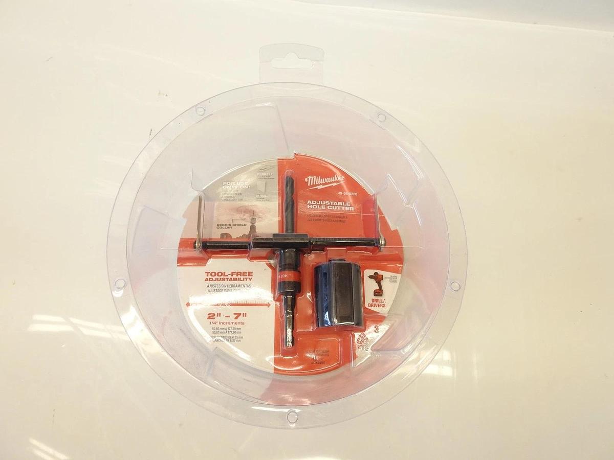 Oem Milwaukee 49-56-0320 2-7in Adjustable Hole Cutter