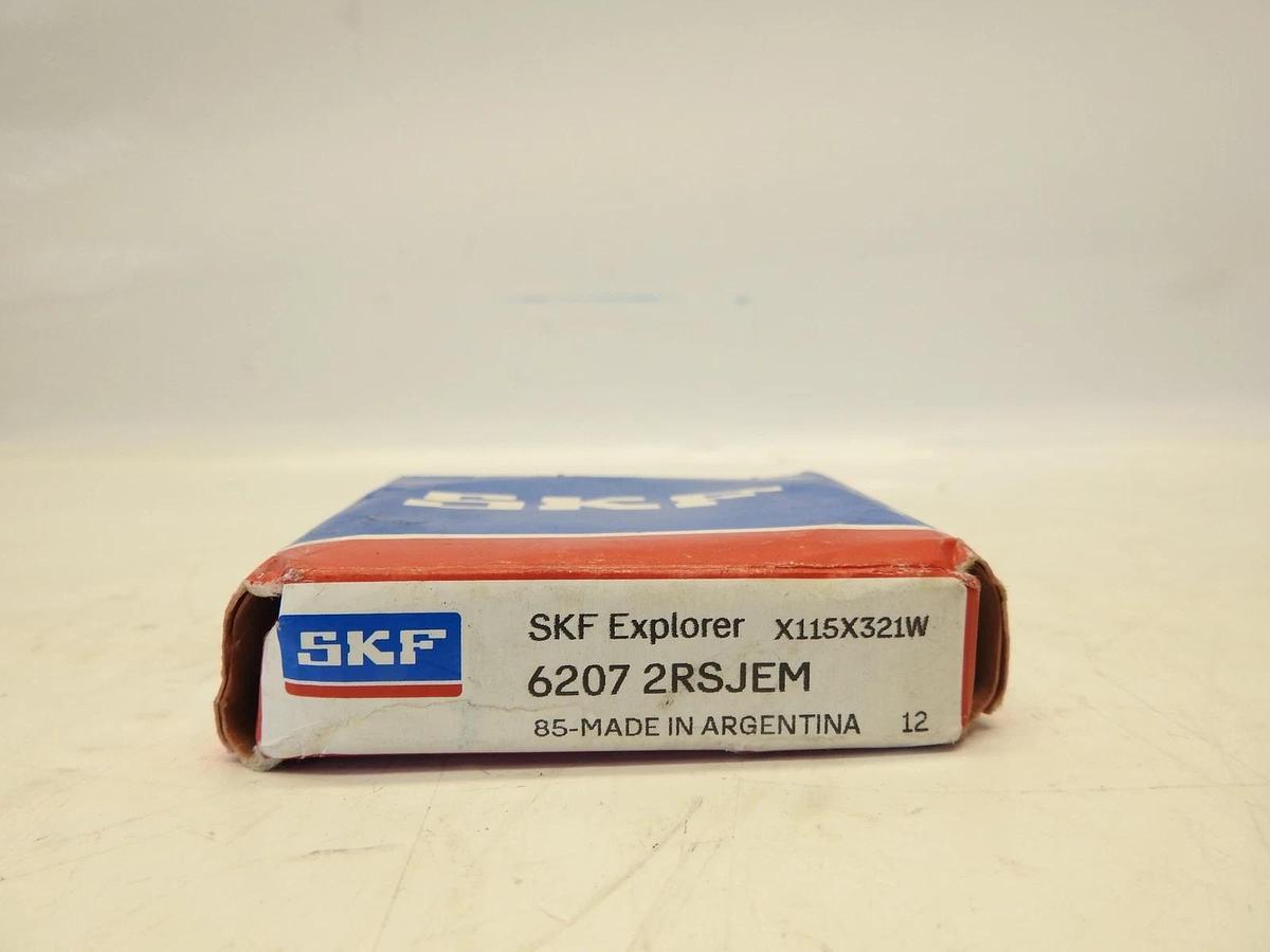 GENUINE SKF DEEP GROOVE BALL BEARING 6207-2RSJEM
