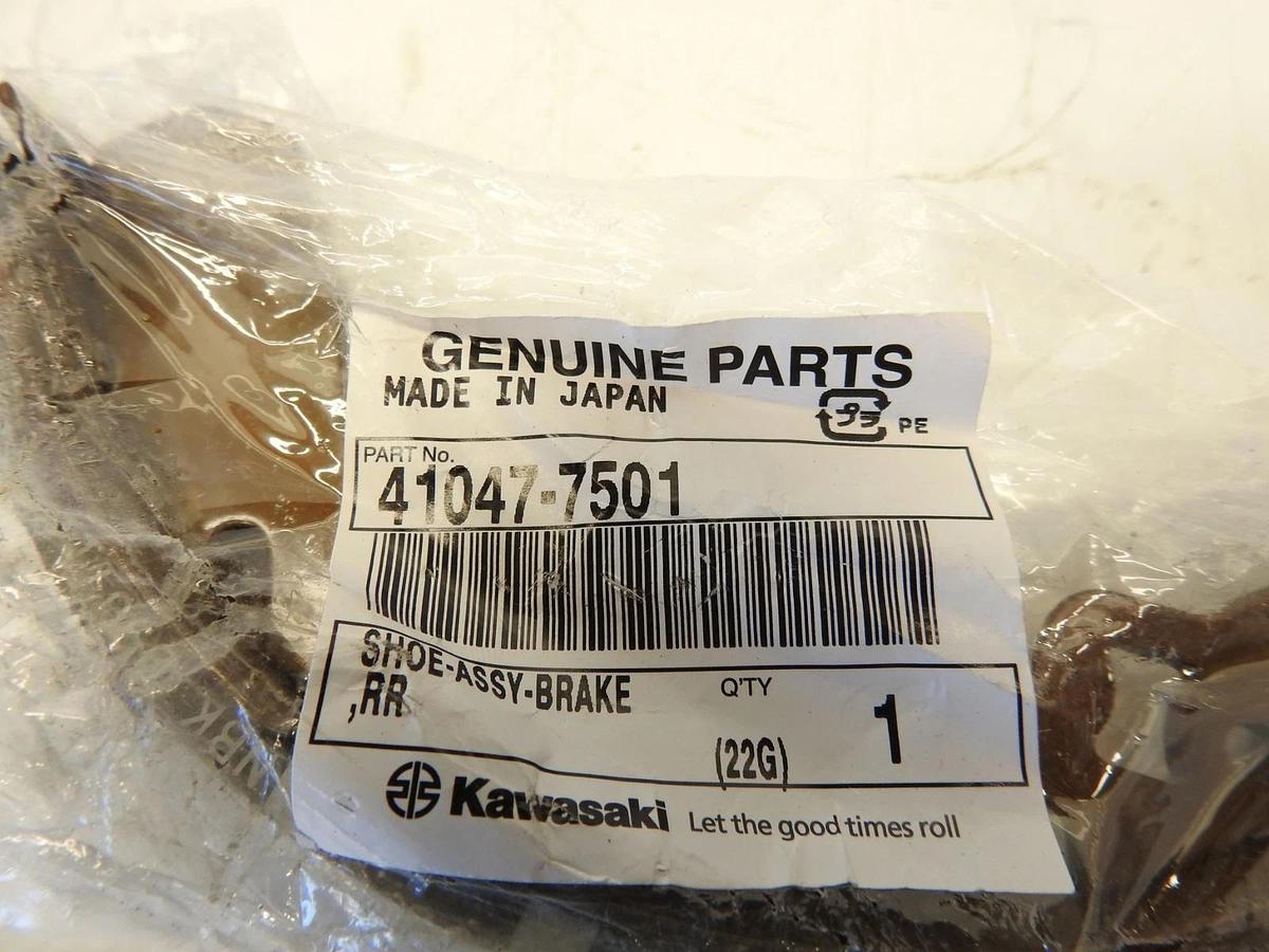 Kawasaki 41047-7501 NEW FRONT BRAKE SHOES FITS KAWASAKI ATV MULE 520 2000-2001 4