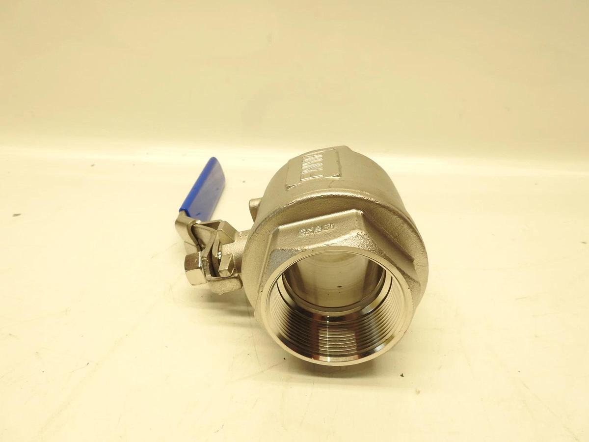 CF Fluid Controls 2" Ball Valve Fig. F12WR CF8M 1000 WOG