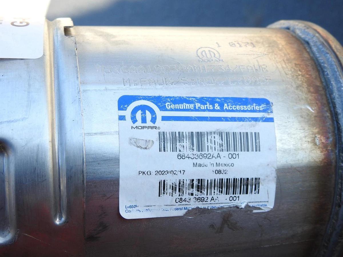 New Genuine Mopar Exhaust Pipe and Converter 2020-2022 Ram 1500 68433692AA OEM