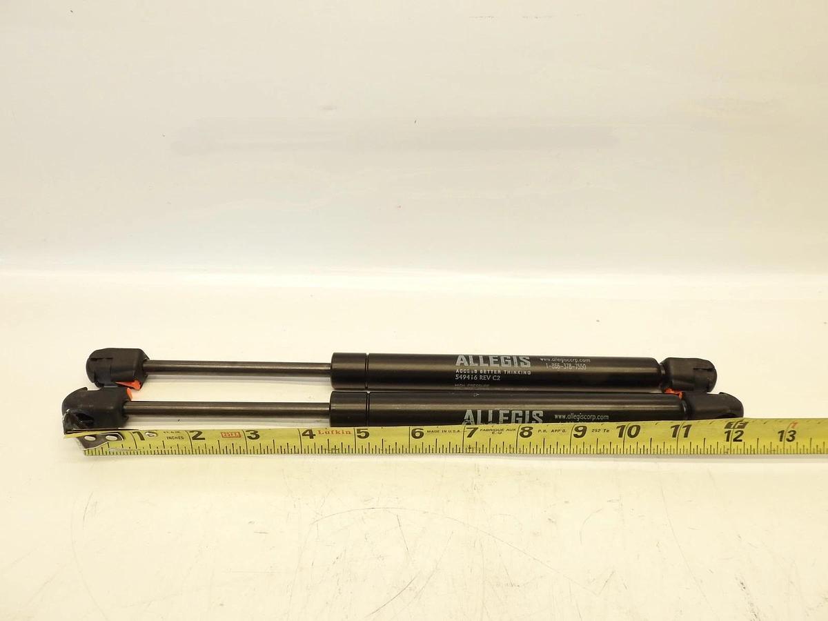 Lot Of 2 New Genuine Allegis 549416 226611 0125N Gas Spring Hood Strut