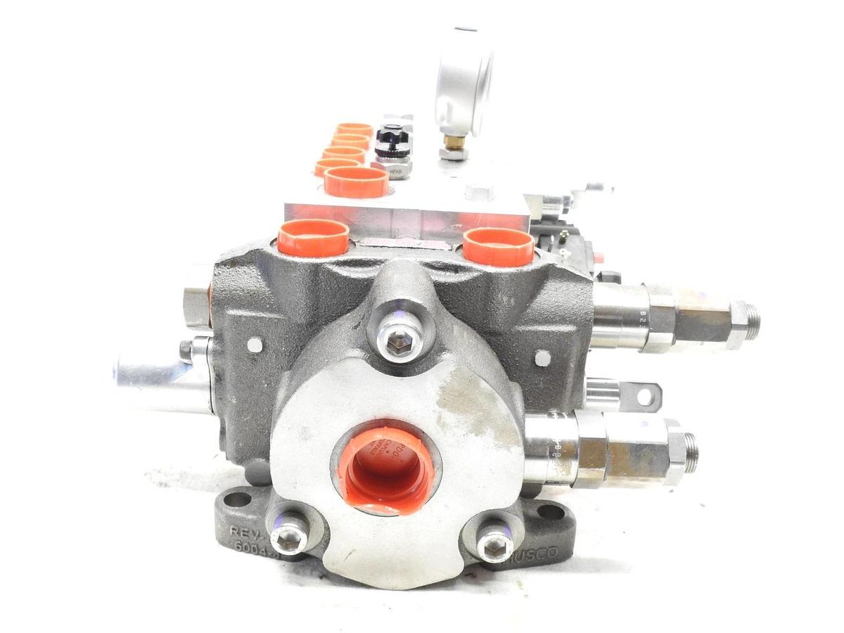 New Oem Maxle E24FCQ57A Drop Down Trailing Axle Hydraulic Valve Manifold