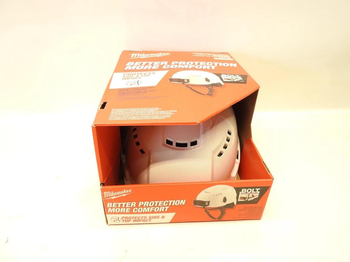 Milwaukee Vented Safety Helmet - White (48-73-1300)