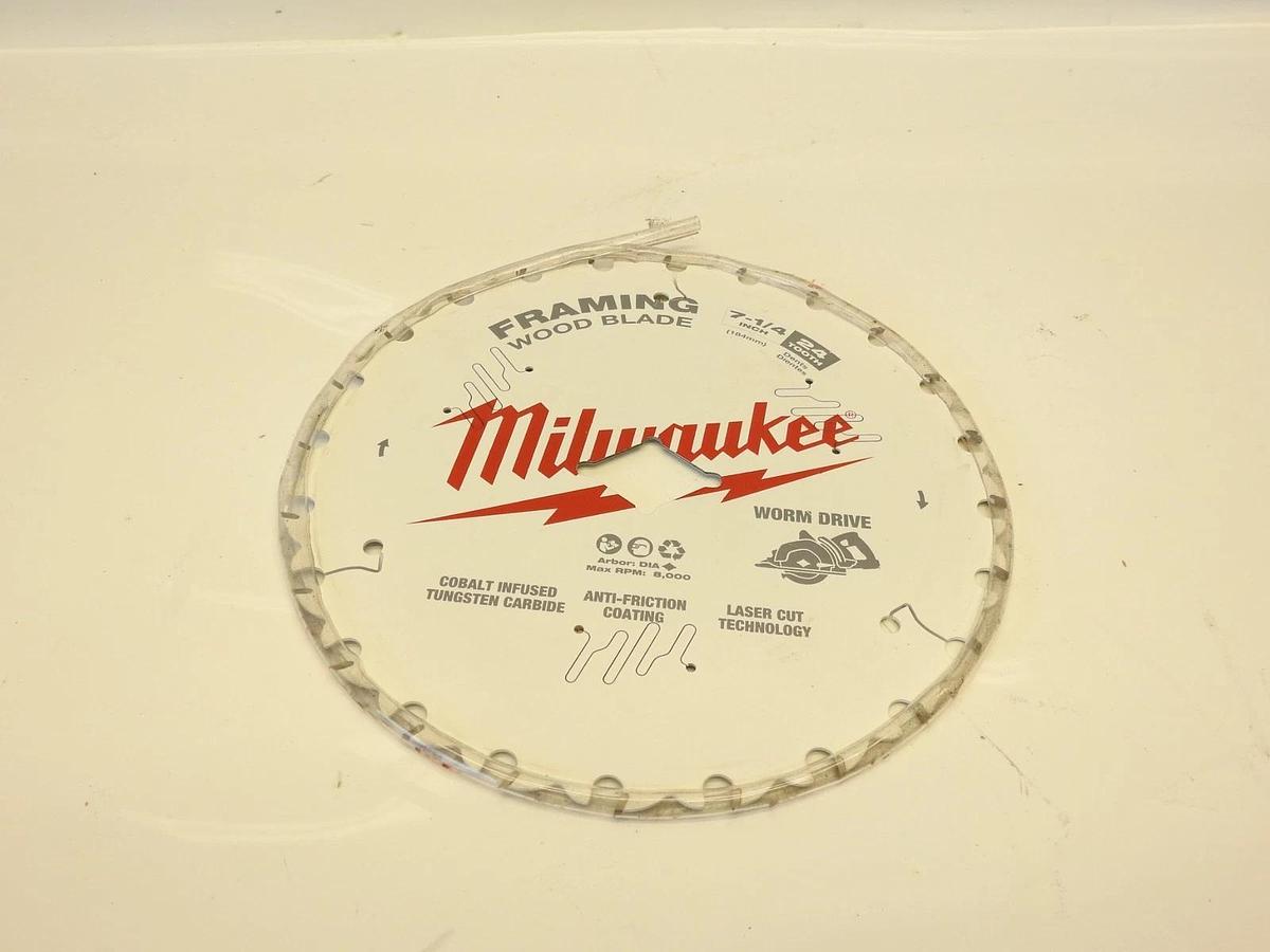 Milwaukee Circular Saw Blade 7-1/4 Inch Framing Wood Blade 48-41-0723