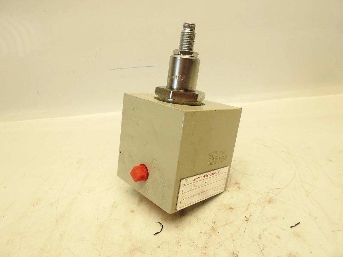 New Genuine Solar Assembly 120184-600 Solenoid Valve 0.75 In Psi