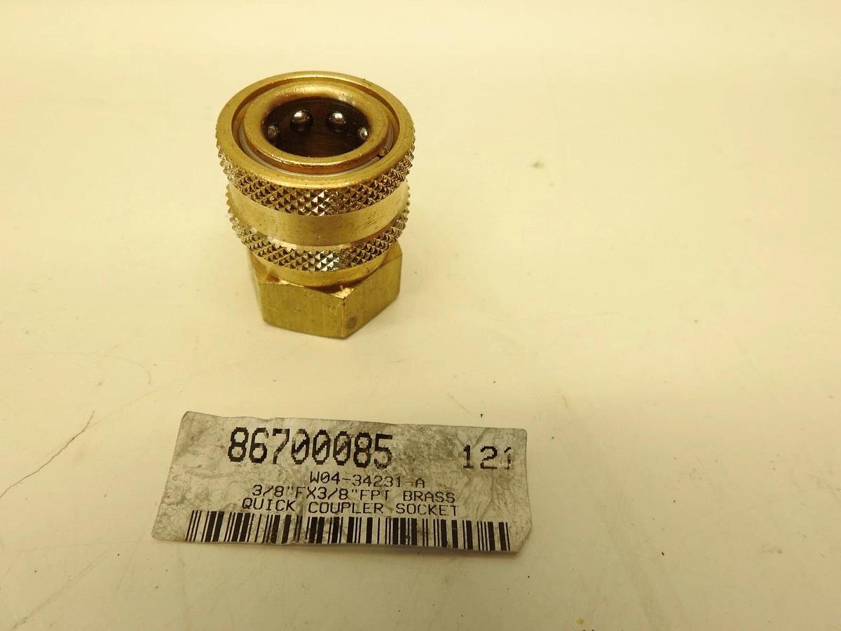 Lot Of 26 Foster 86700085 3/8" Quick Coupler W04-34231-A BRASS