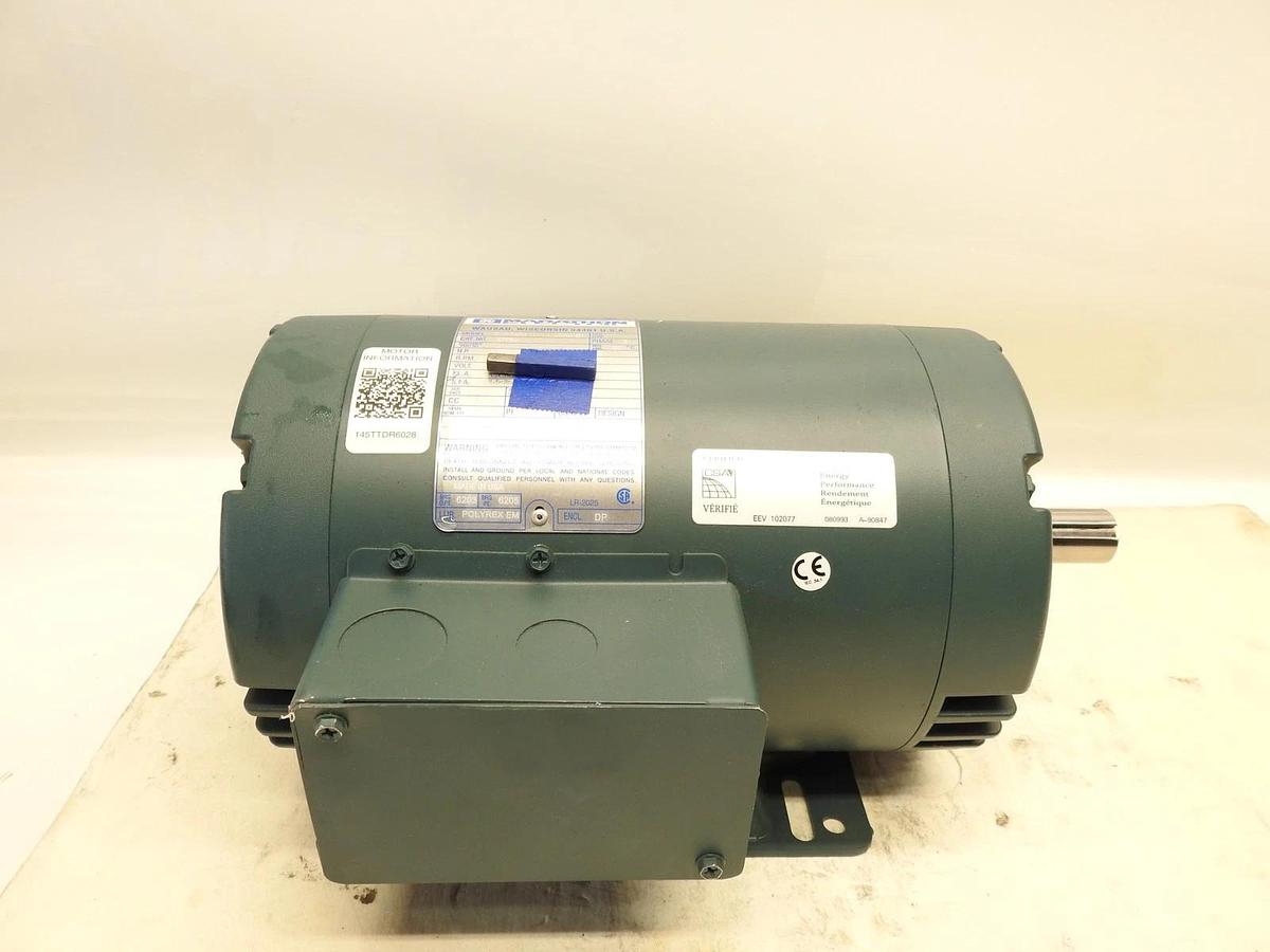 Marathon U759 1-1/2 HP, 230/460V, 1750 RPM, 145T Frame, General Purpose Motor