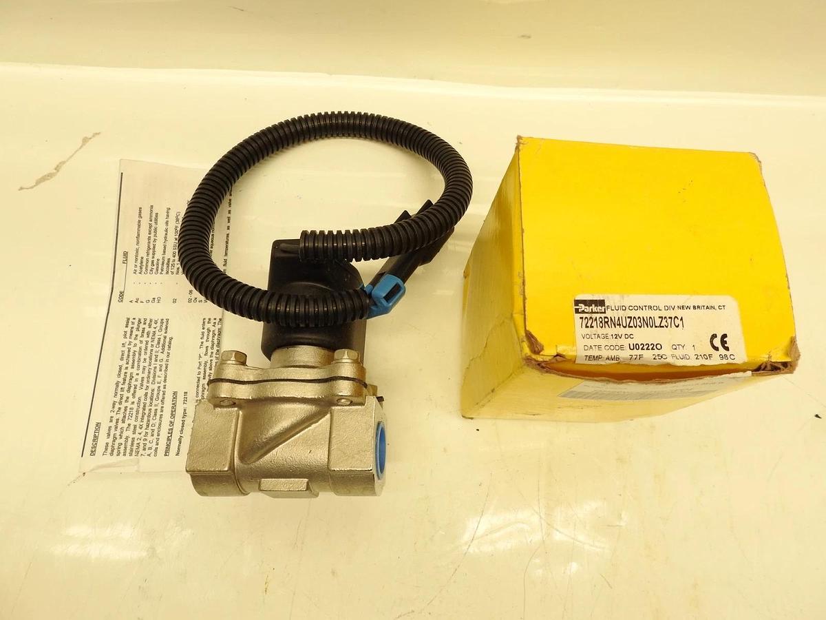 New Genuine Oem Parker 72218RN4UZ03N0LZ37C1 Hydraulic Fluid Control Valve