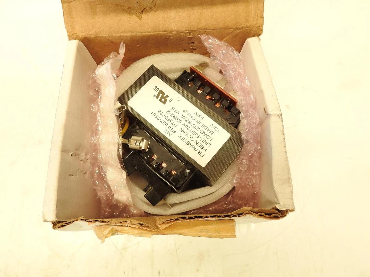 New Genuine Oem Frymaster Power Transformer 100-120V/24V 62Va 8072181