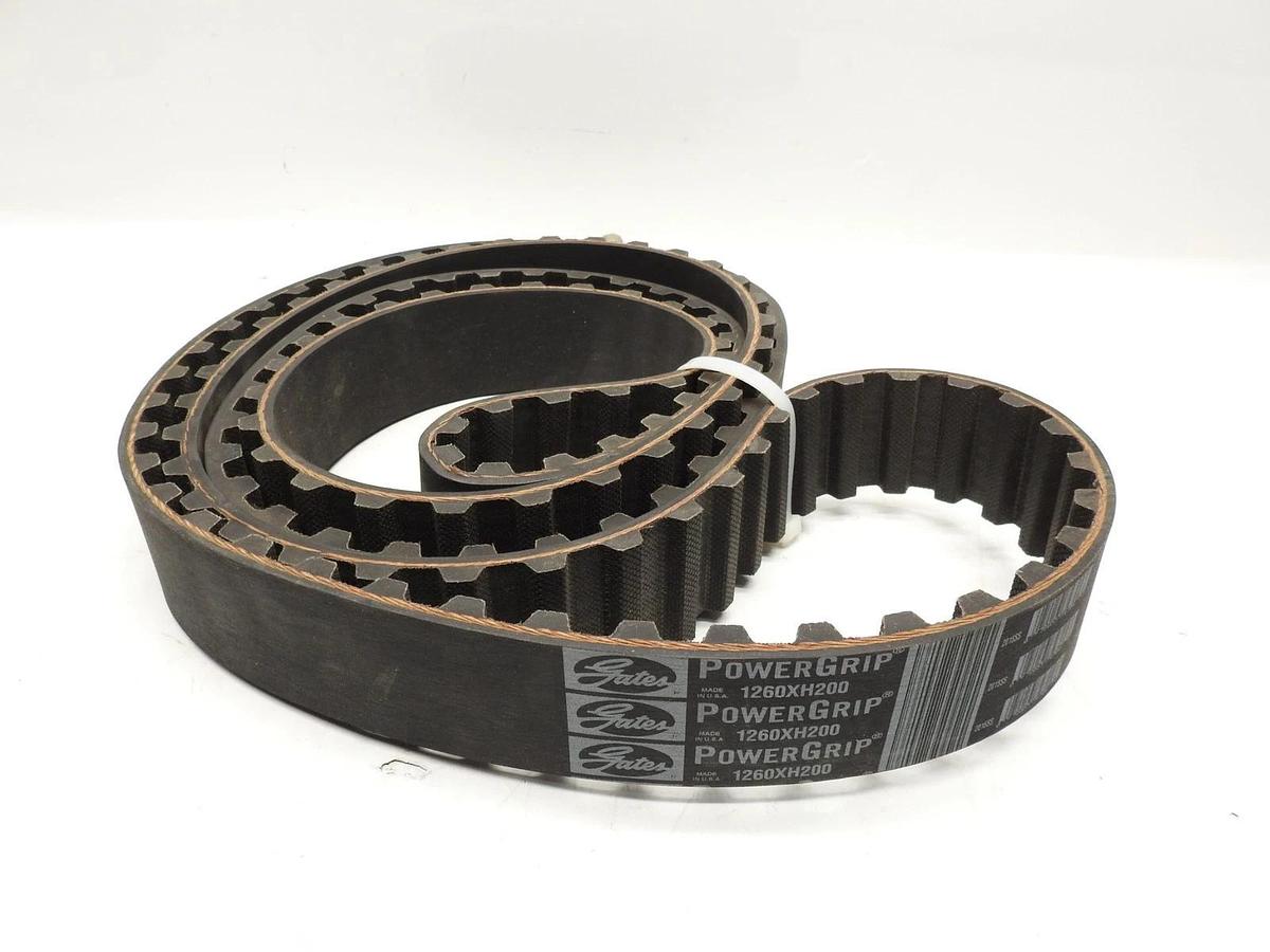 Genuine GATES 1260XH200 POWERGRIP TIMING BELT 126" LENGTH