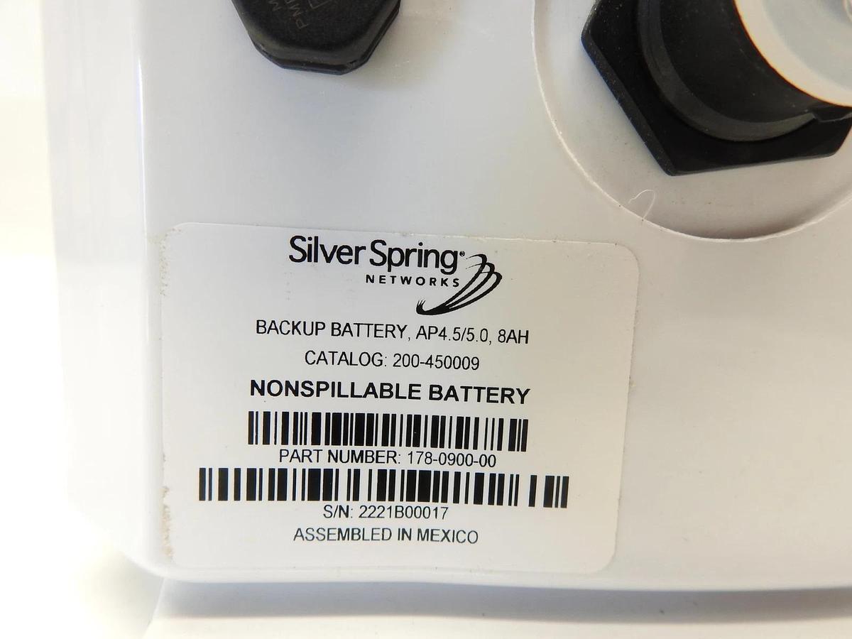 New SilverSpring Nonspillable Battery AP4.5/5.0 8AH  178-0900-00