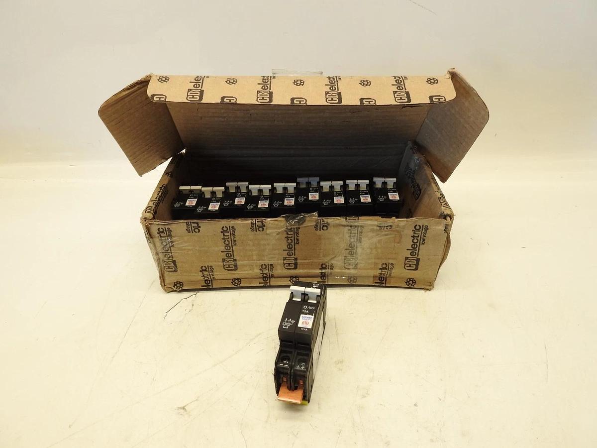 Lot Of 10 CBI DM-U2-15A-T3 Mini Circuit Breaker 15A