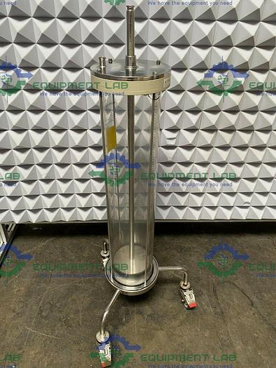Used Amersham 18-1100-22 Streamline 200 Chromatography Column 30L w/ 1" Sanitary Fittings