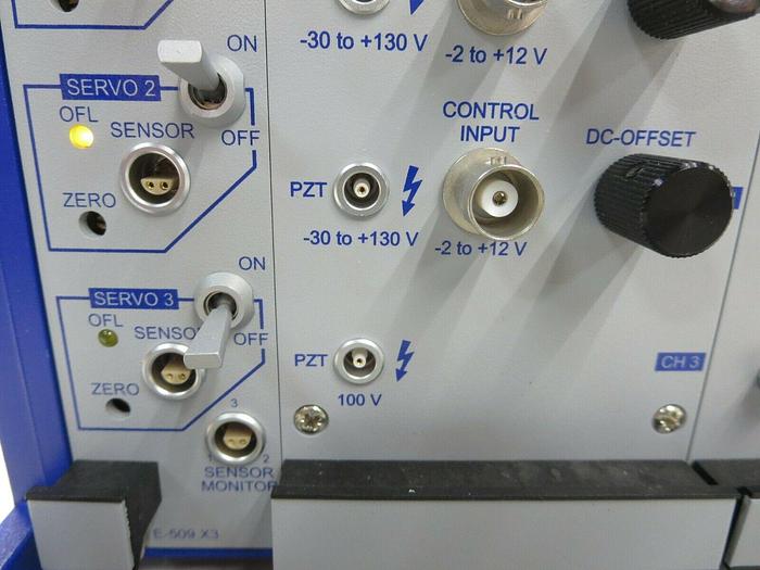 Used PI E-501.00, 111165691, C-867, Modular Servo Controller & Amplifier