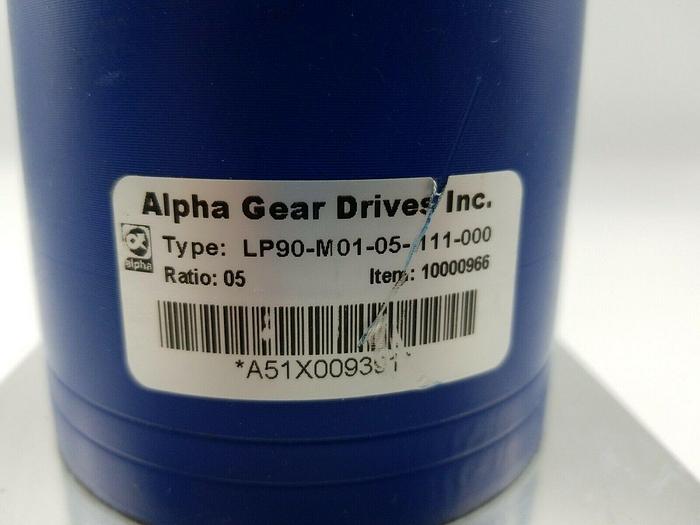 Used Alpha Gear Drive Gear Head LP90-M01-05-111-000