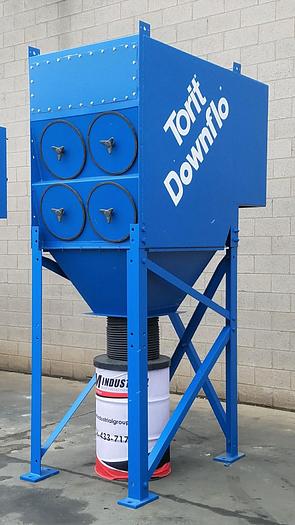 Used DONALDSON-TORIT 4,000 CFM CARTRIDGE TYPE DUST COLLECTOR SYSTEM - RECONDITIONED (#9828)