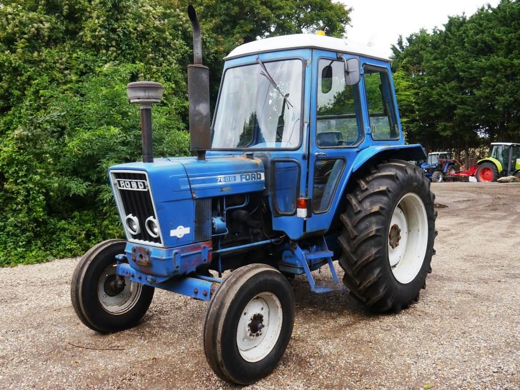 Used Ford 7600 2wd Tractor