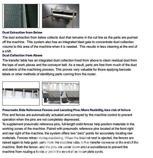 Used Homag N500 CNC Router