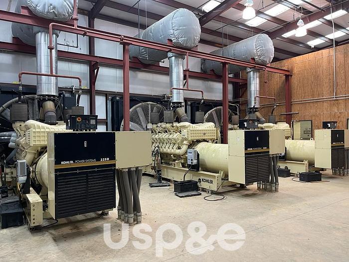 2 MW 2007 New Kohler 2250REOZDC Diesel Generator