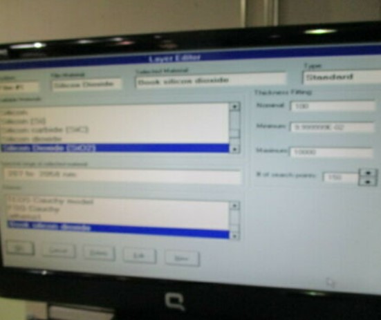 Used Nanometrics NanoSpec 8300X Film Thickness Analyzer Wafer