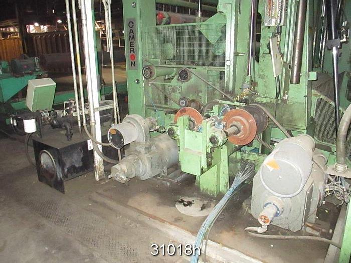 Used Cameron CT-16 110" Two Drum Slitter Rewinder #31018