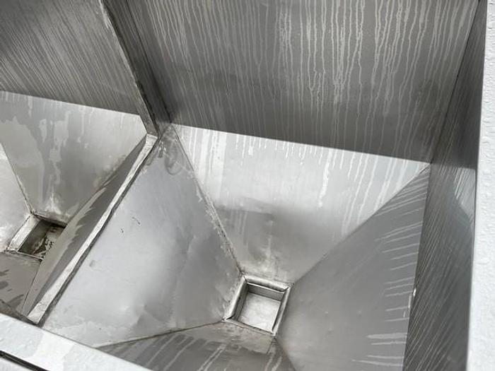 Used Stainless Steel Dual Surge Hopper System
