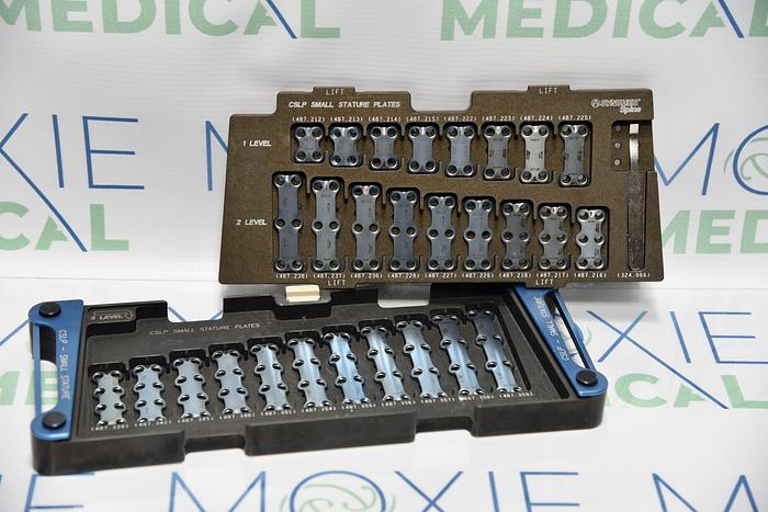 Used Synthes Cervical Spine Locking Plate System Instrument Set, In-Stock
