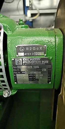Used Dickow HZS 1035 , Gliederpumpe , Siemens motor 1LG4207-4AA60