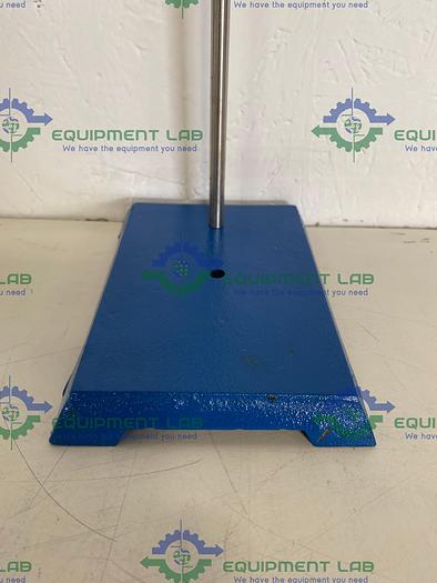 Used Lab Support Stand 5" x 8" Base & 23" Rod w/ Flask Clamp Holder