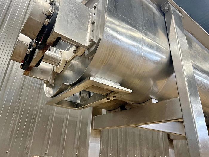 Used USED DEMACO STAINLESS STEEL DOUBLE PADDLE BLENDER, 30 CUBIC FEET