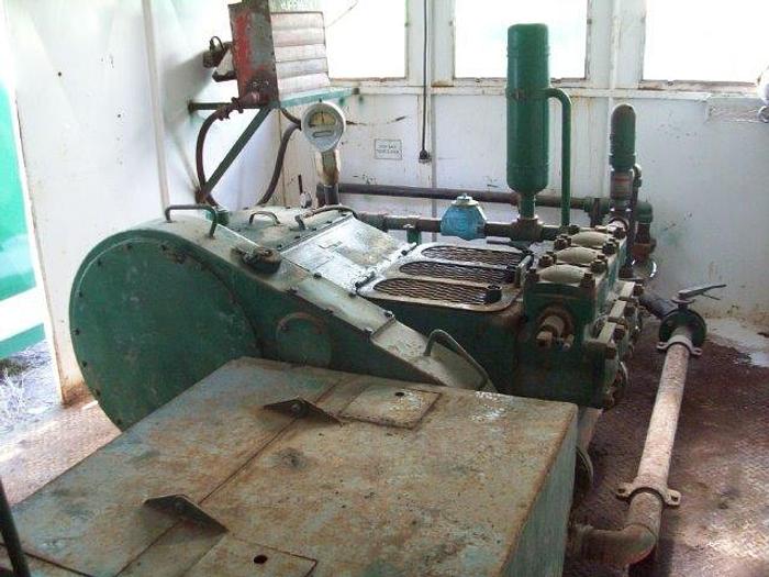 Used Gardner Denver TEE 4x5 Triplex Mud Pump