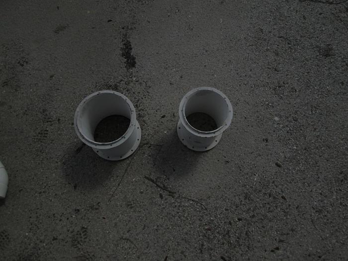 Used Pierce IPS Epoxy Coated PVC Elbows