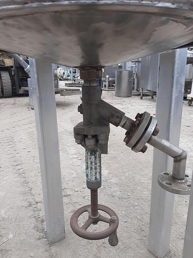 Used Tank, 45 Gallon, 304 S/st, Jkt, Agit, FT/CB #S744703