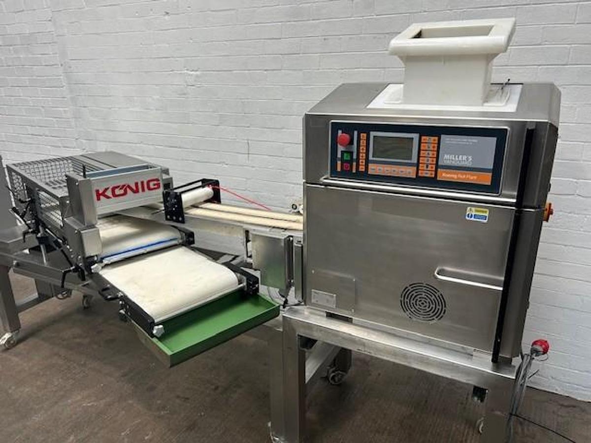 Used Konig Mini Rex 4000 with forming station