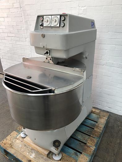 Used Kemper SP75, 120kg (dough capacity) Spiral Mixer, 2 speed, 2 timers
