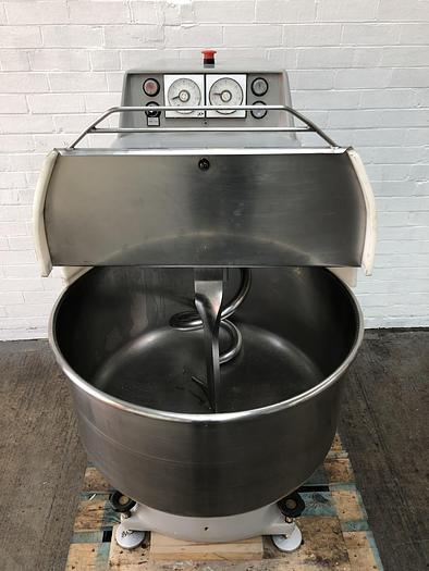 Used Kemper SP75, 120kg (dough capacity) Spiral Mixer, 2 speed, 2 timers