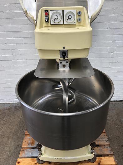 Used Kemper SP75L, 120kg dough spiral Mixer, 2 speed, 2 timers