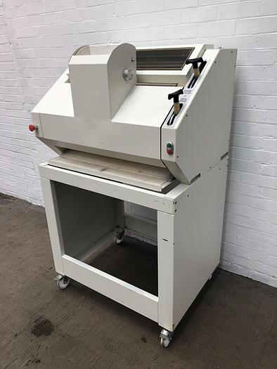 Used Mecnosud 30" Long French Stick/ Baguette Molder on Stand