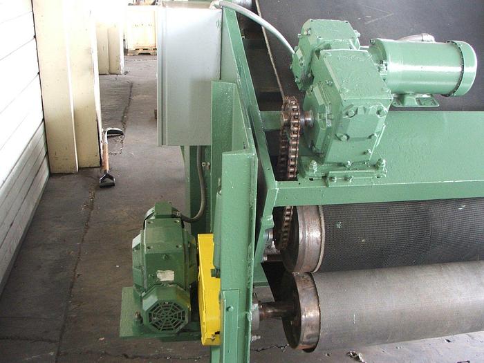 Used 48" MAREN SHREDDER WITH PINCH CONVEYOR