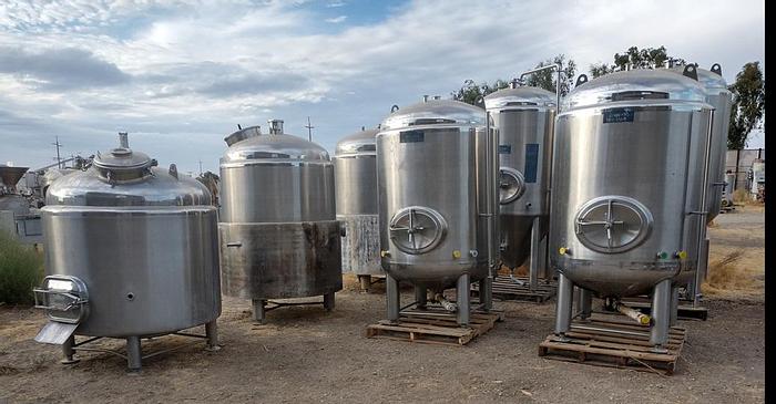 Used Brewhouse, 10 BBL, SunGood, Fermenters, Brite, Mash, Liquor #C744114