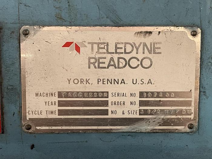 Used 3.5 IN. READCO TWIN SCREW CONTINUOUS PROCESSOR – S/S – JACKETED (#9727)