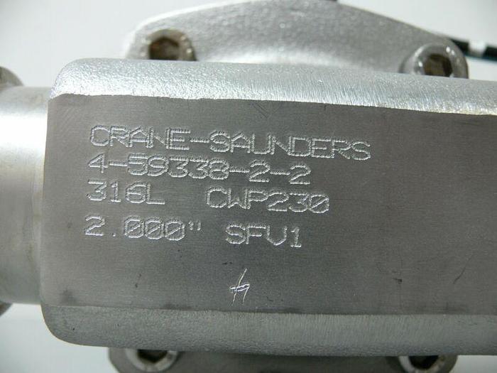 Used Crane Saunders EC Piston Actuator 33750