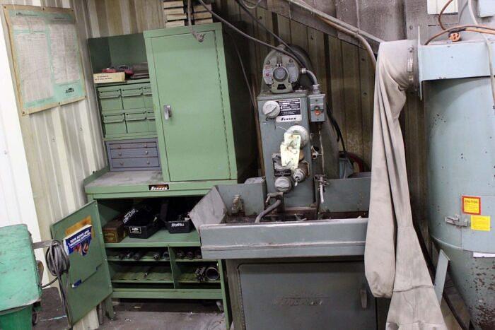 Used SUNNEN HONE MODEL MBB-1660 W/Tooling Cabinet & Lots of Tooling