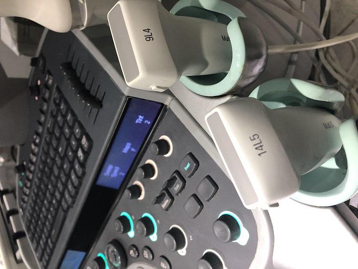 Used Siemens Acuson S1000 Ultraschallsystem mit 5 Sonden, Mitsubishi Drucker P95